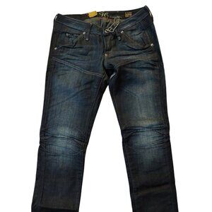 G-Star Raw 3301 Walker Denim Travis Wash Cropped Jeans Sz 27 NWT